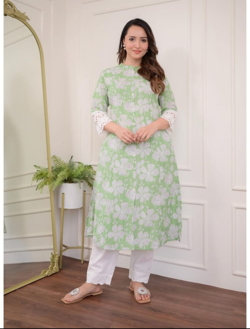 Premium Jaipuri Floral Co-ord Set